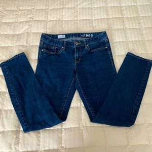 Gap 1969 Always Skinny Jeans size 28 r